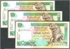 Sri Lanka 10 Rupee - July 2004 : 3 notes in sequence - Ceylon & Sri Lanka Banknotes in Serial Number Sequence