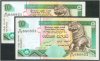 Sri Lanka 10 Rupee - 2005 : 2 notes in sequence - Ceylon & Sri Lanka Banknotes in Serial Number Sequence