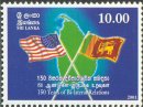 150th anniversary of bilateral relations with the USA - Ceylon & Sri Lanka - Mint Stamps