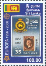 50th Anniversary - First Europa Stamp - Sri Lanka Mint Stamps