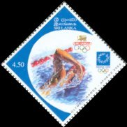 Athens Olympic Games 2004 - Sri Lanka Mint Stamps