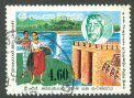Birth Centenary of D.S. Senanayake (former Prime Minister) - Senanayake and irrigation - Sri Lanka Used Stamps