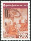 Sri Lankan Paintings - Composing the Tripitaka - Sri Lanka Mint Stamps